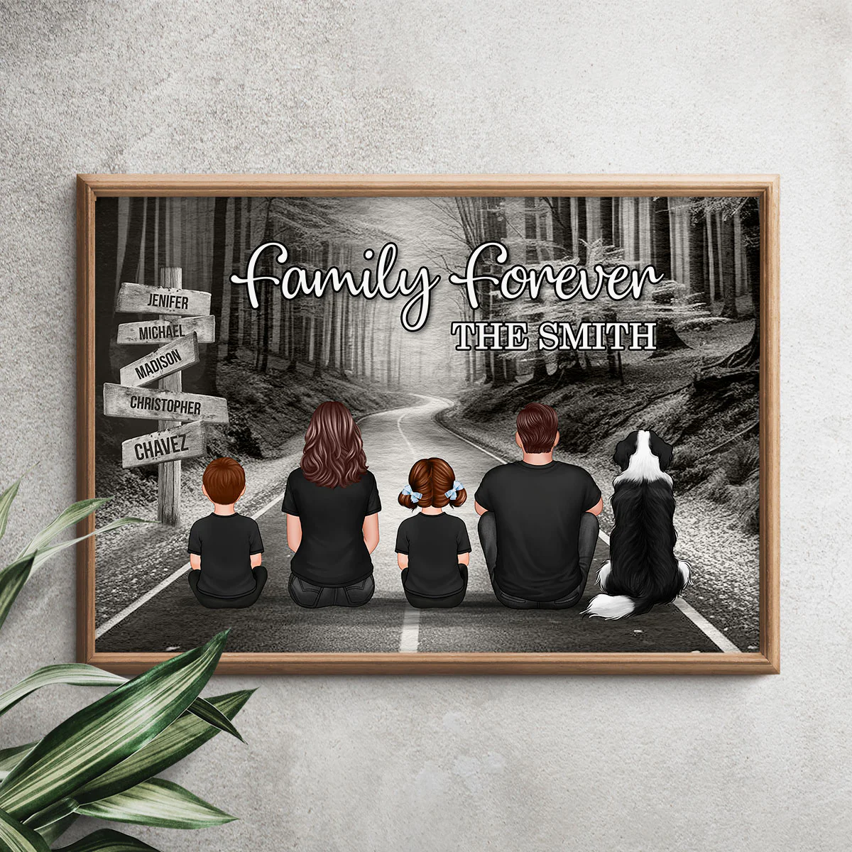 Family Road Personalized Poster, Gift, Father's Day Gift - Image 5