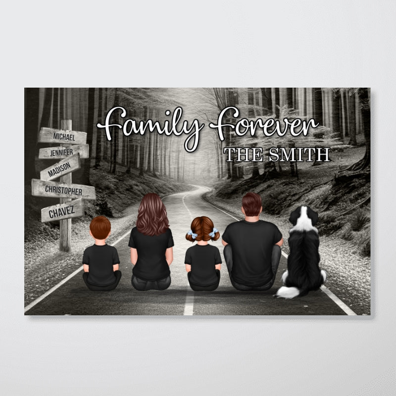 Family Road Personalized Poster, Gift, Father's Day Gift - Image 9