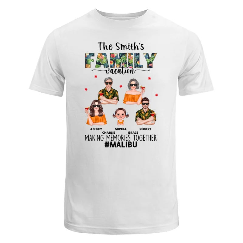 Family Summer Vacation Personalized Shirt - Image 3