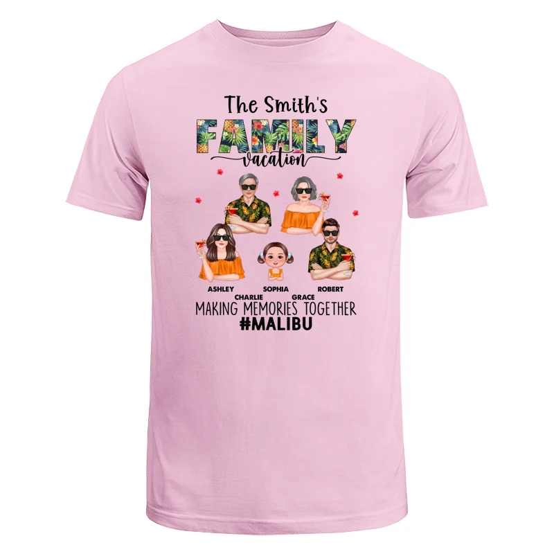 Family Summer Vacation Personalized Shirt - Image 5