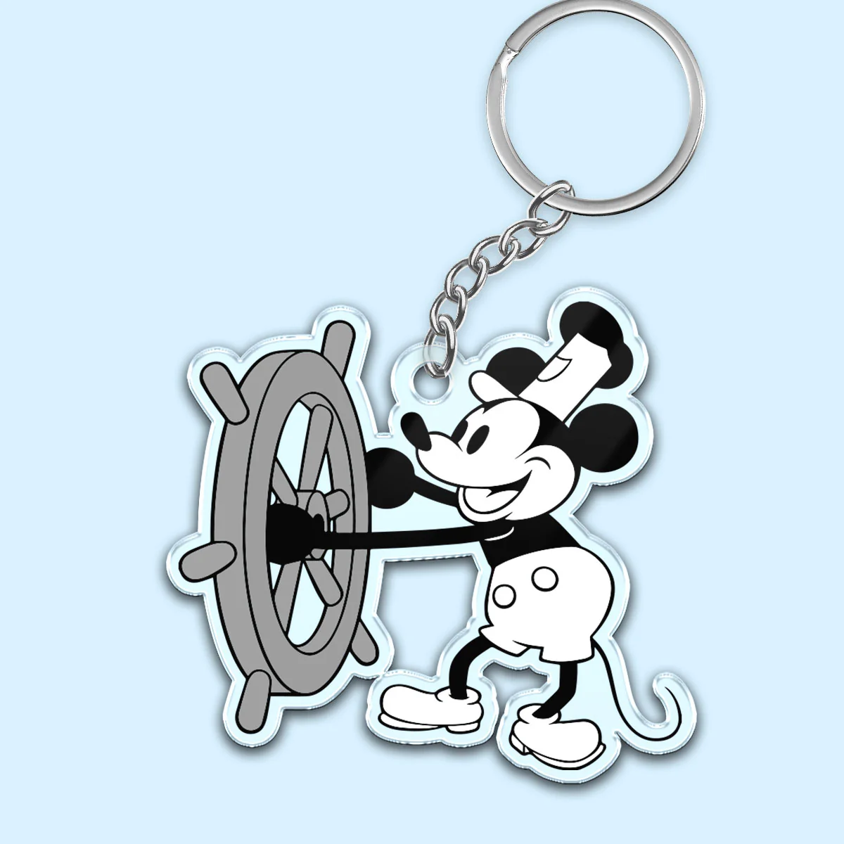 Famous Cartoon Character Personalized Acrylic Keychain - Image 2