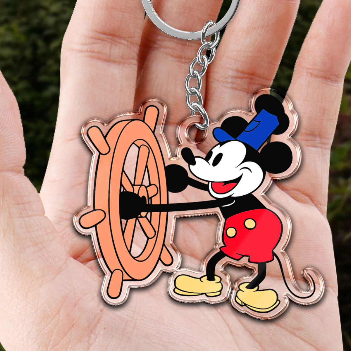 Famous Cartoon Character Personalized Acrylic Keychain - Image 3