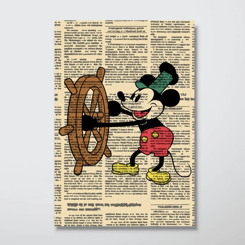 Famous Cartoon Character Personalized Vertical Poster - Image 5