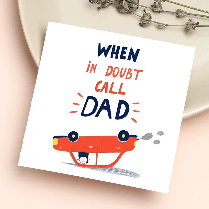 Father's Day Greeting Card For Keychain - Image 13