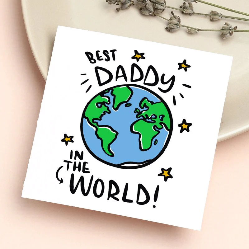 Father's Day Greeting Card For Keychain - Image 27