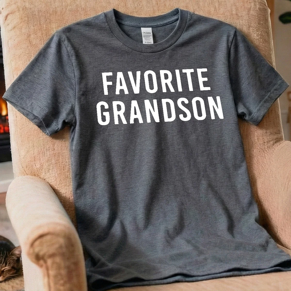 Favorite Grandson Shirt For Grandkid - Image 2