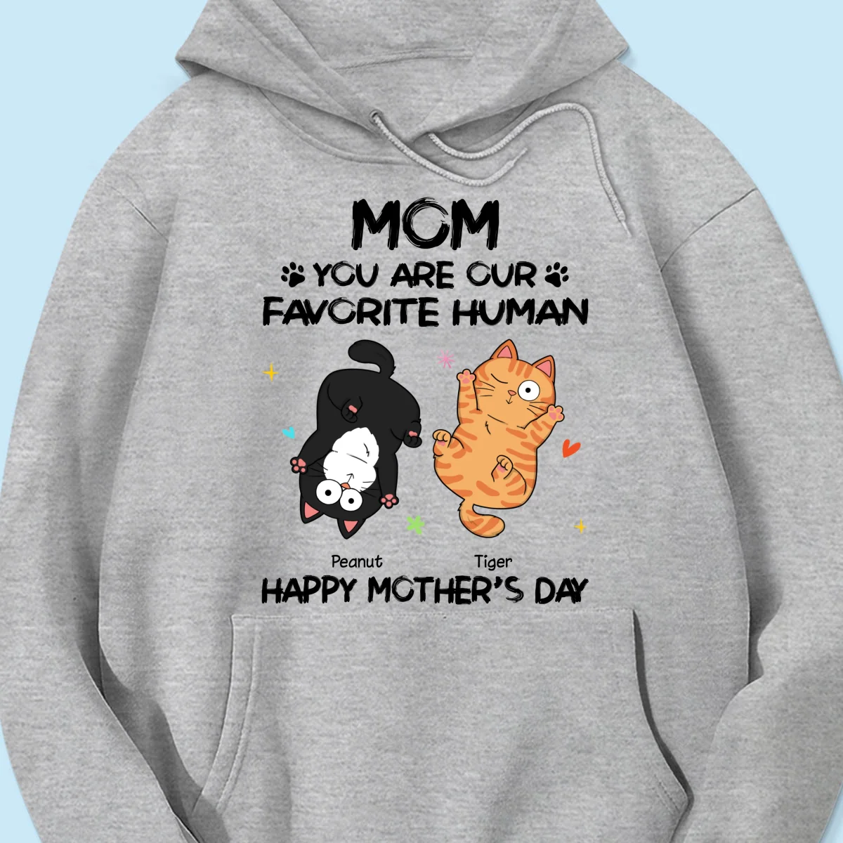 Favorite Human Naughty Cats Personalized Shirt - Image 16
