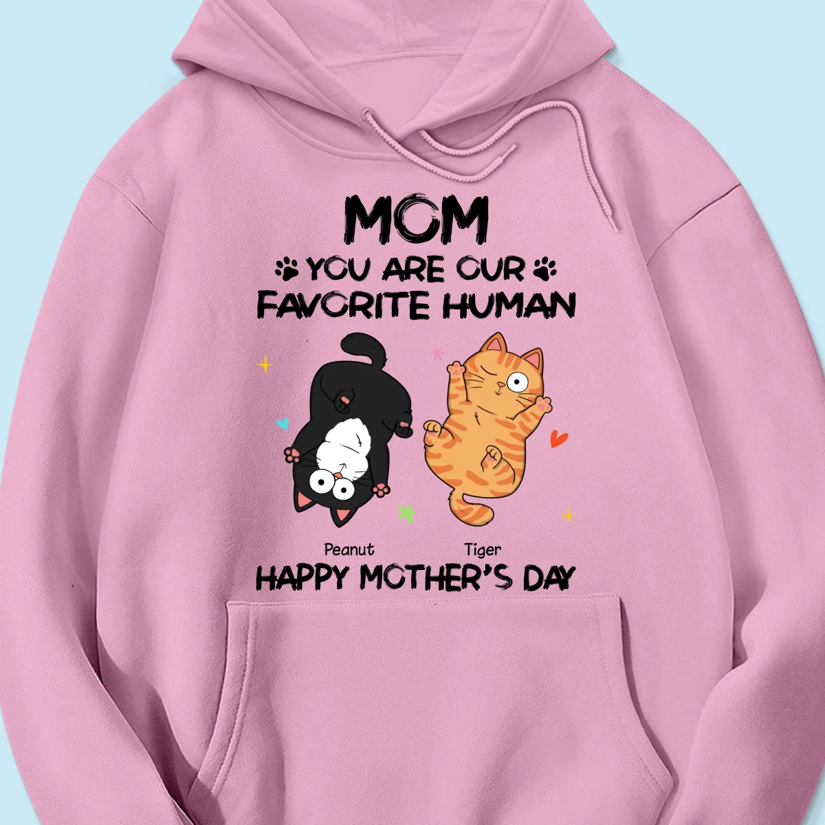 Favorite Human Naughty Cats Personalized Shirt - Image 17