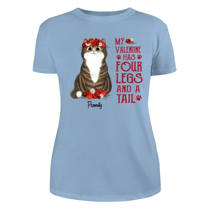 Flower Cats My Four Legs And Tail Personalized Shirt - Image 12