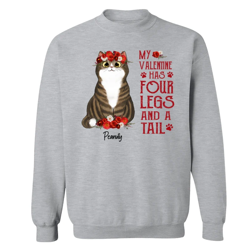 Flower Cats My Four Legs And Tail Personalized Shirt - Image 18