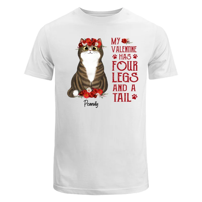 Flower Cats My Four Legs And Tail Personalized Shirt - Image 5