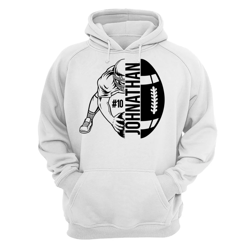 Football Player Holding Ball On The Ground Football Season Matching Personalized Shirt - Image 12