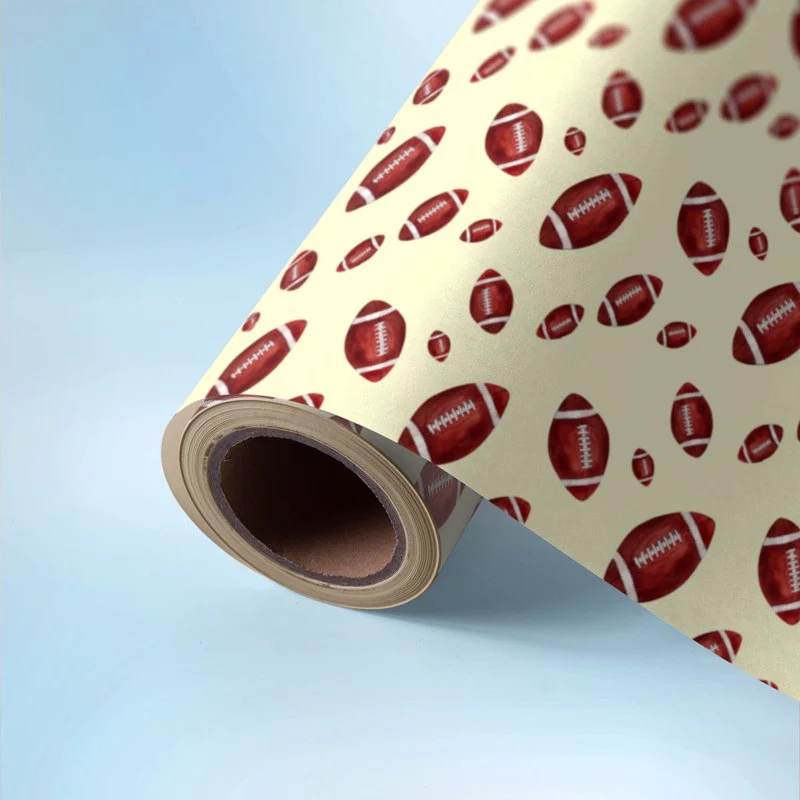 Football Touch Down Gift Wrapping Paper - Image 2