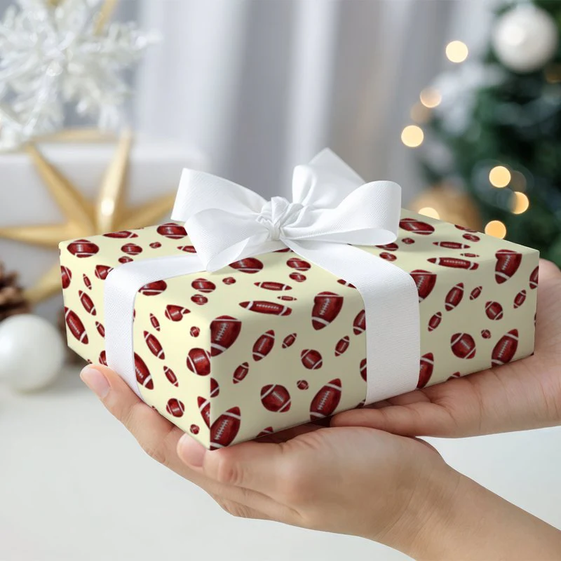 Football Touch Down Gift Wrapping Paper - Image 5