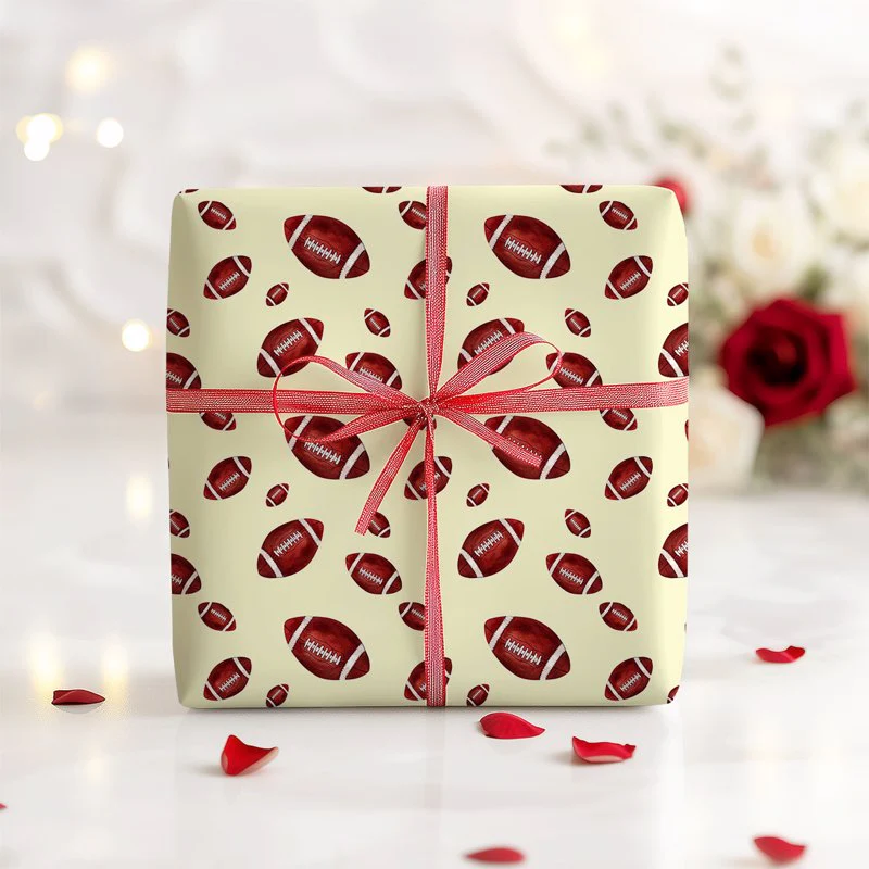 Football Touch Down Gift Wrapping Paper - Image 6