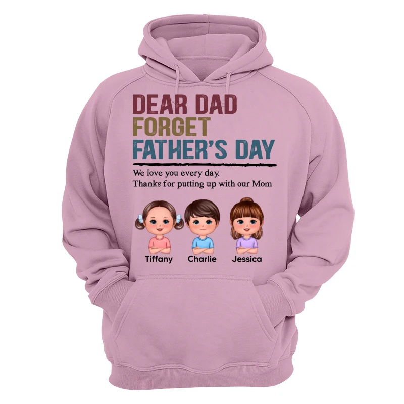 Forget Father‘s Day Retro Doll Kids Personalized Shirt - Image 15