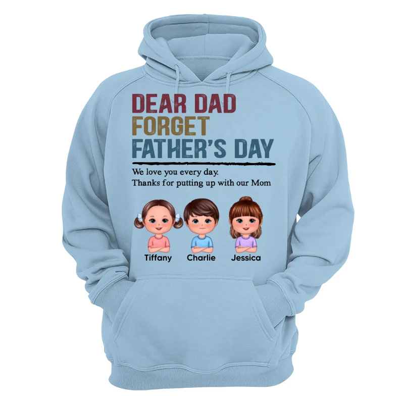 Forget Father‘s Day Retro Doll Kids Personalized Shirt - Image 16