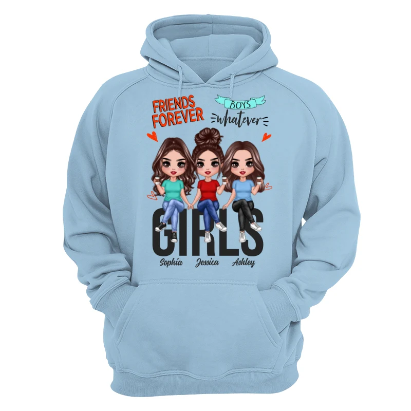 Friends Forever Boys Whatever Besties Doll Personalized Shirt - Image 16