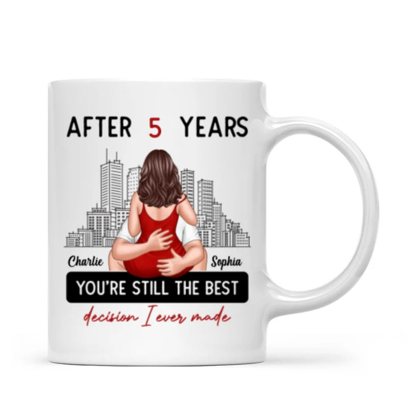 Funny Anniversary Gift For Couple Personalized Mug - Image 6