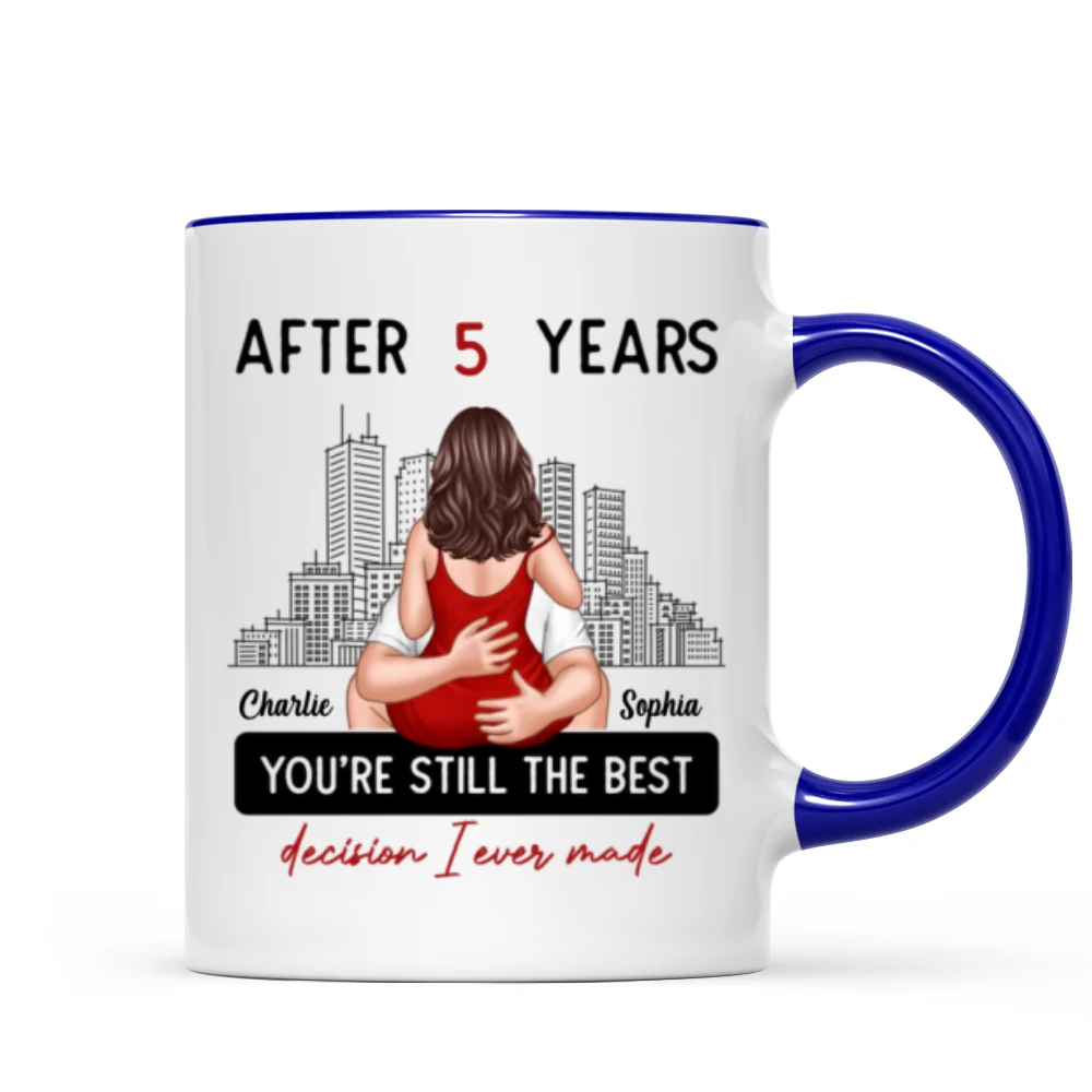 Funny Anniversary Gift For Couple Personalized Mug - Image 8