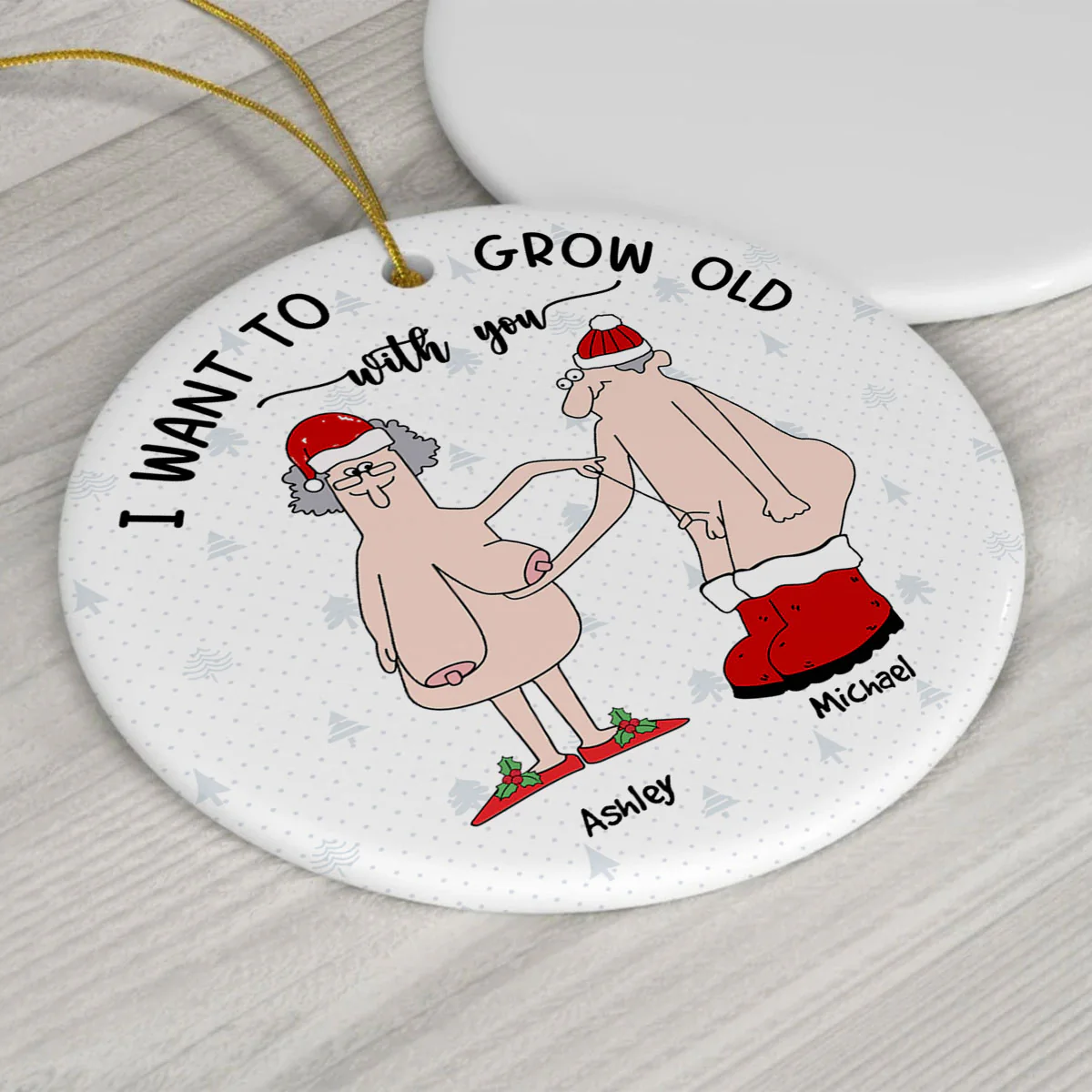 Funny Anniversary Gifts Christmas Ornament Gift for Wife Husband Girlfriend Boyfriend Him Her Personalized Ornament 2024 - Image 7