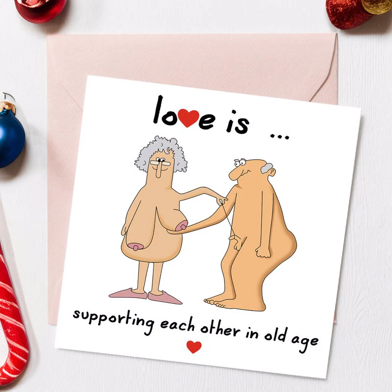 Funny Couple Greeting Cards - Image 12