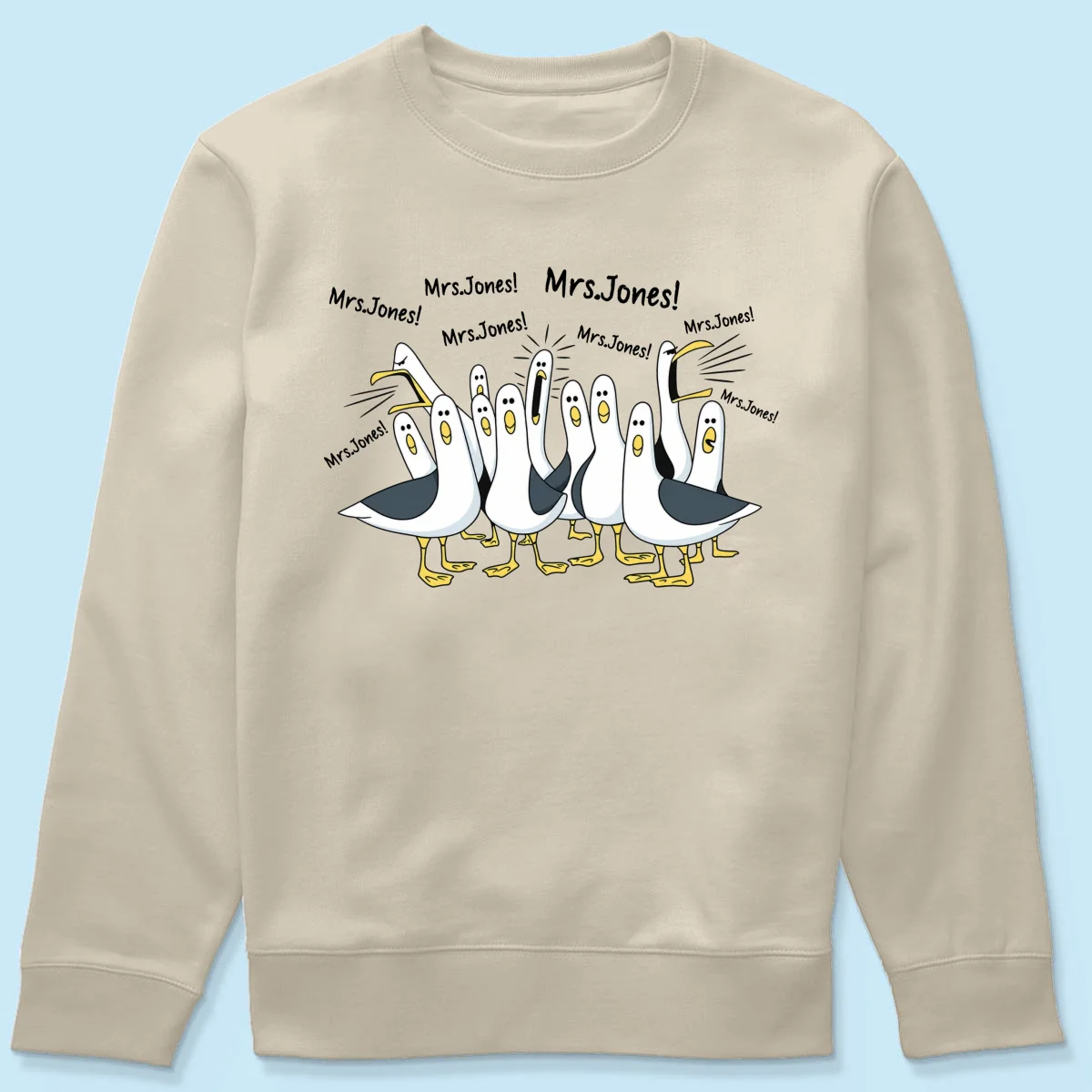 Funny Seagulls Calling Teacher - Personalized Shirt - Funny Gift For Teachers, Appreciation Gift - Image 21