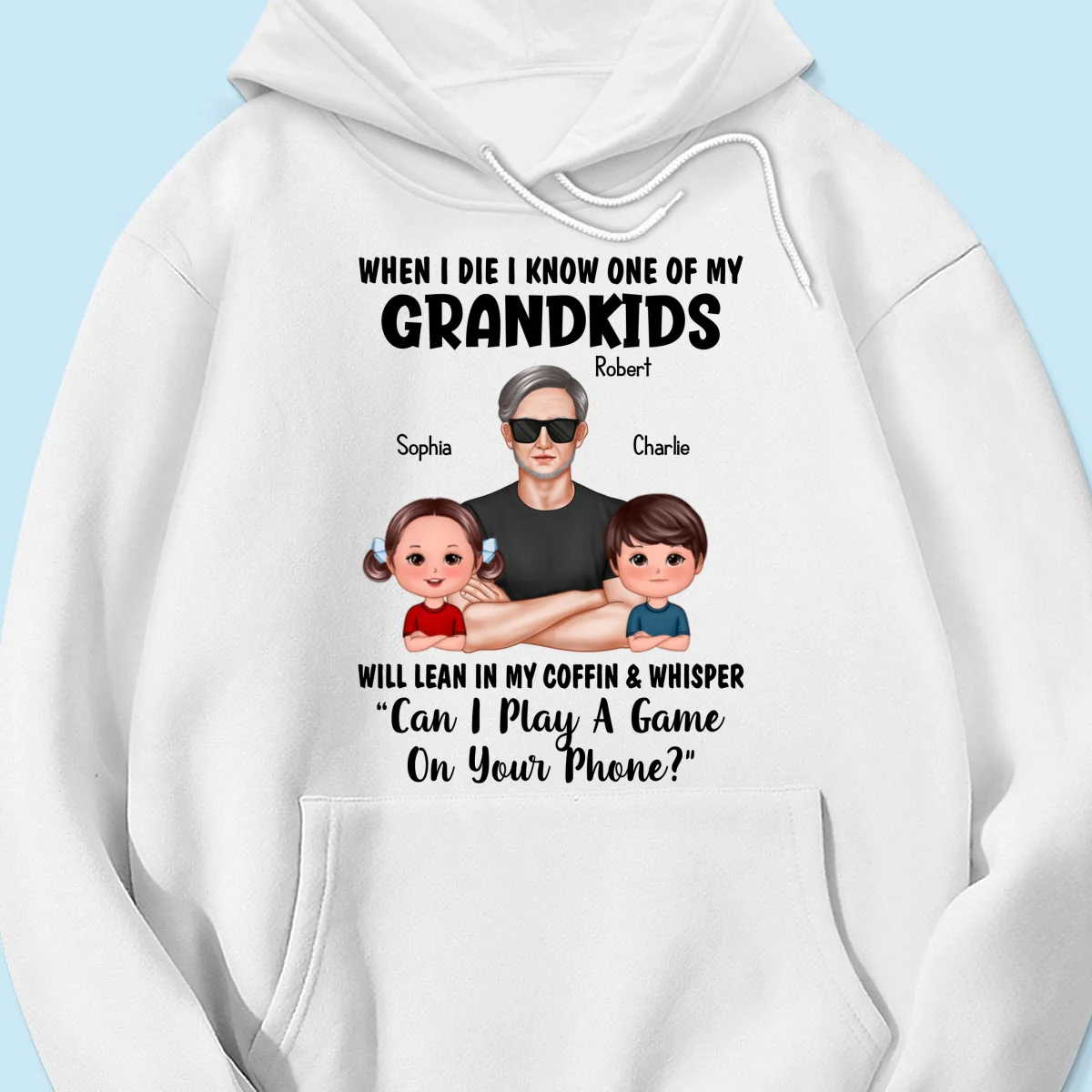 Funny Shirt For Grandpa Man And Kids Personalized Shirt - Image 15