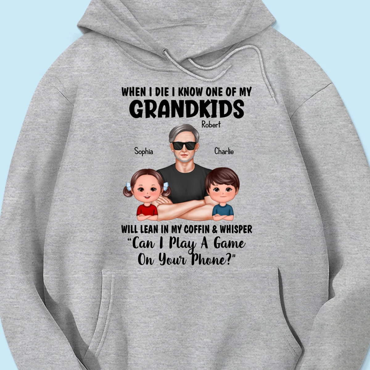 Funny Shirt For Grandpa Man And Kids Personalized Shirt - Image 16