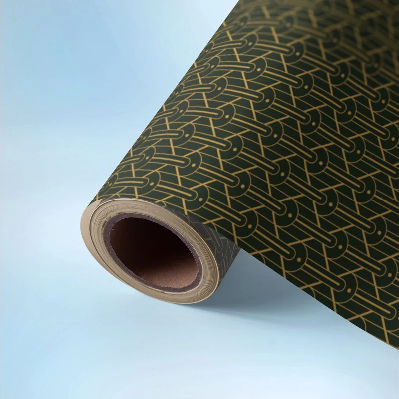 Golden Art Deco Gift Wrapping Paper - Image 2