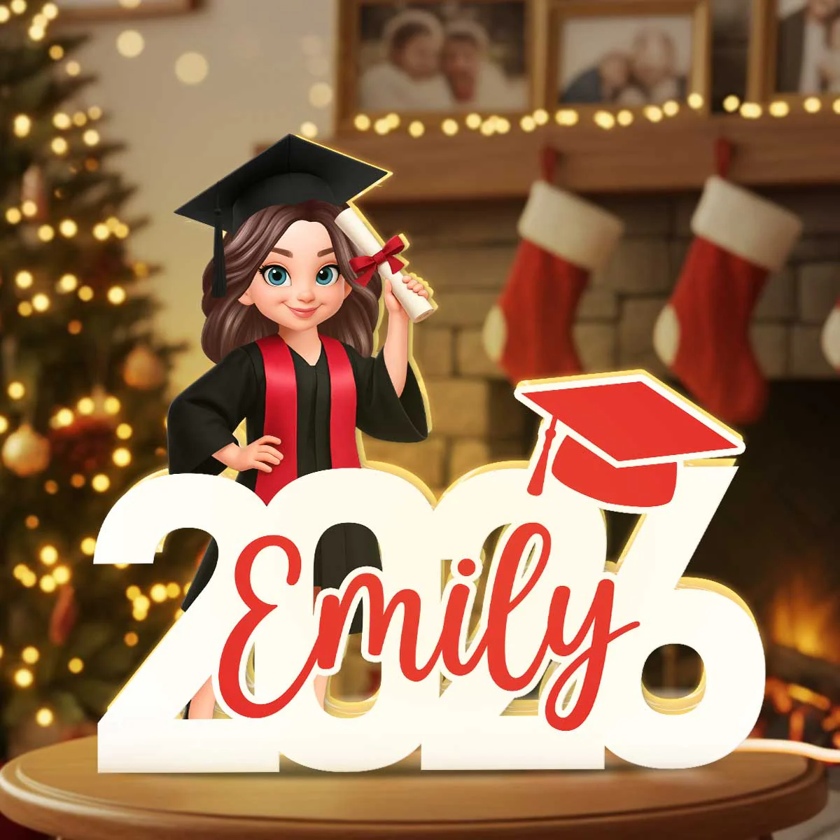 Graduation Senior - Personalized Light Box - Christmas Gift For Graduates - Image 6