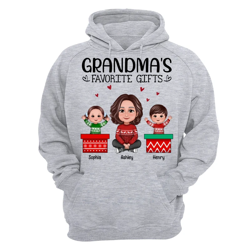 Grandma Favorite Gifts Happy Doll Kids In Personalized Shirt - Image 14