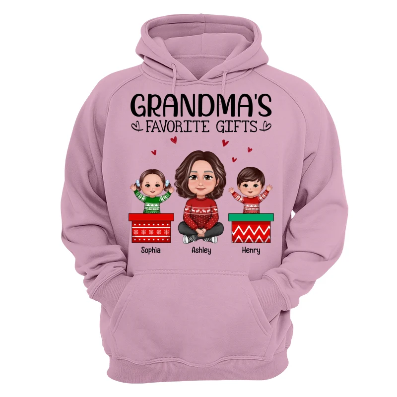 Grandma Favorite Gifts Happy Doll Kids In Personalized Shirt - Image 15