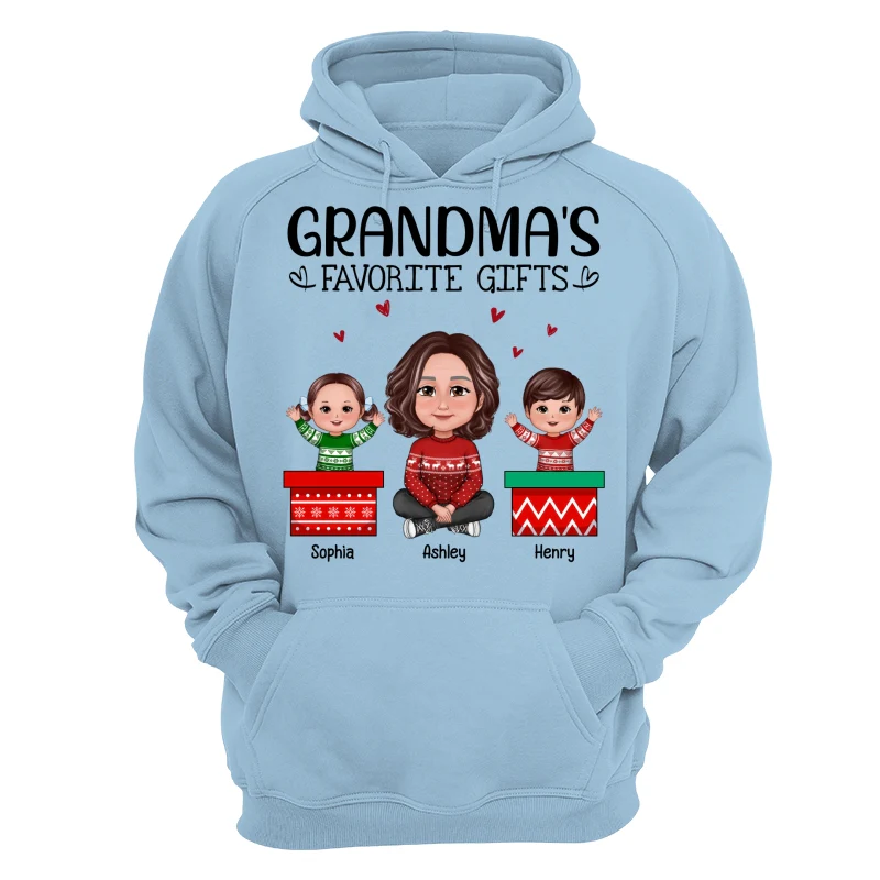 Grandma Favorite Gifts Happy Doll Kids In Personalized Shirt - Image 16