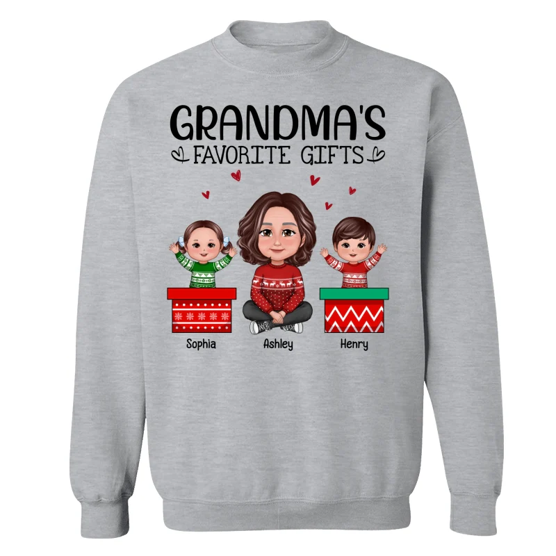 Grandma Favorite Gifts Happy Doll Kids In Personalized Shirt - Image 18