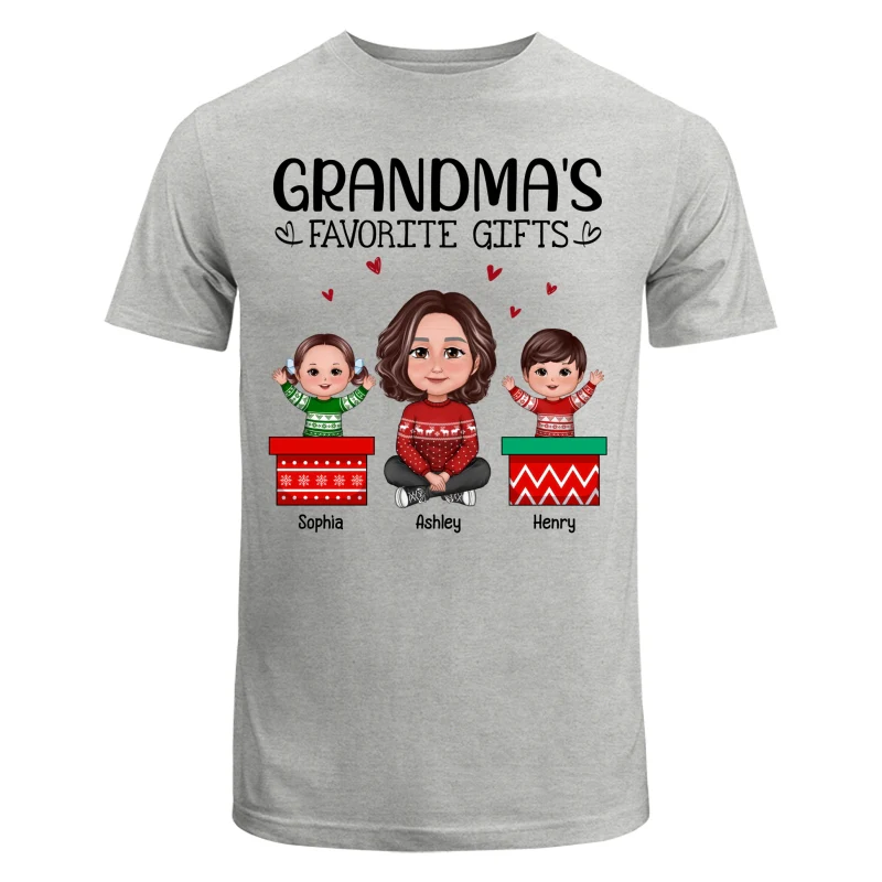 Grandma Favorite Gifts Happy Doll Kids In Personalized Shirt - Image 6