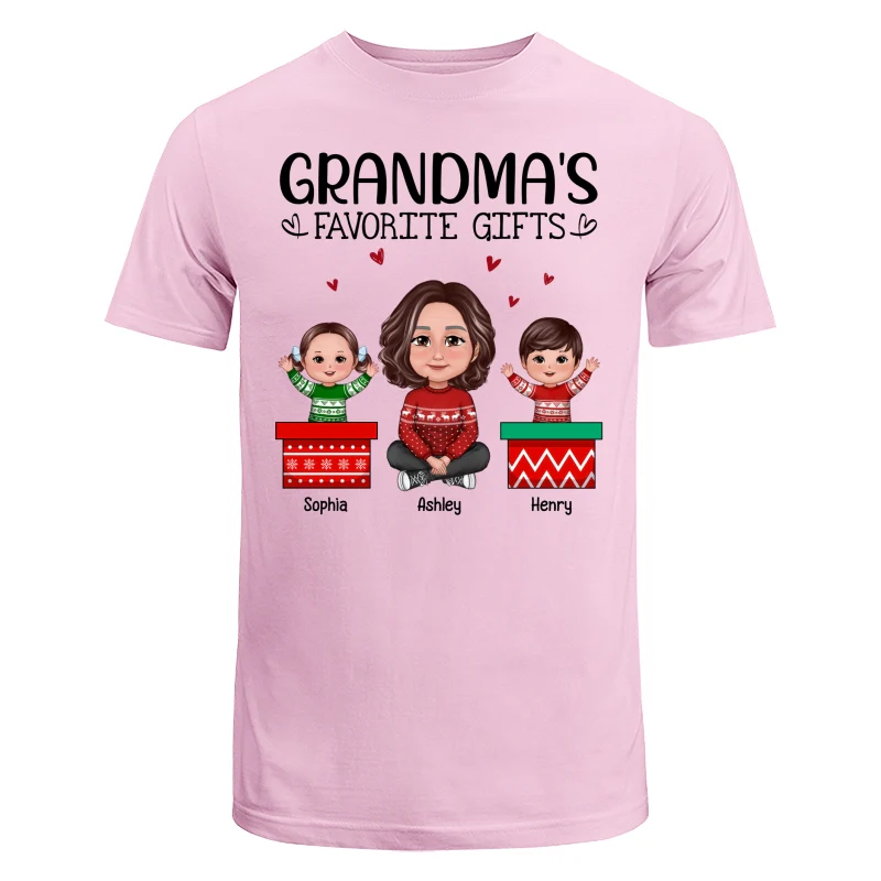 Grandma Favorite Gifts Happy Doll Kids In Personalized Shirt - Image 7