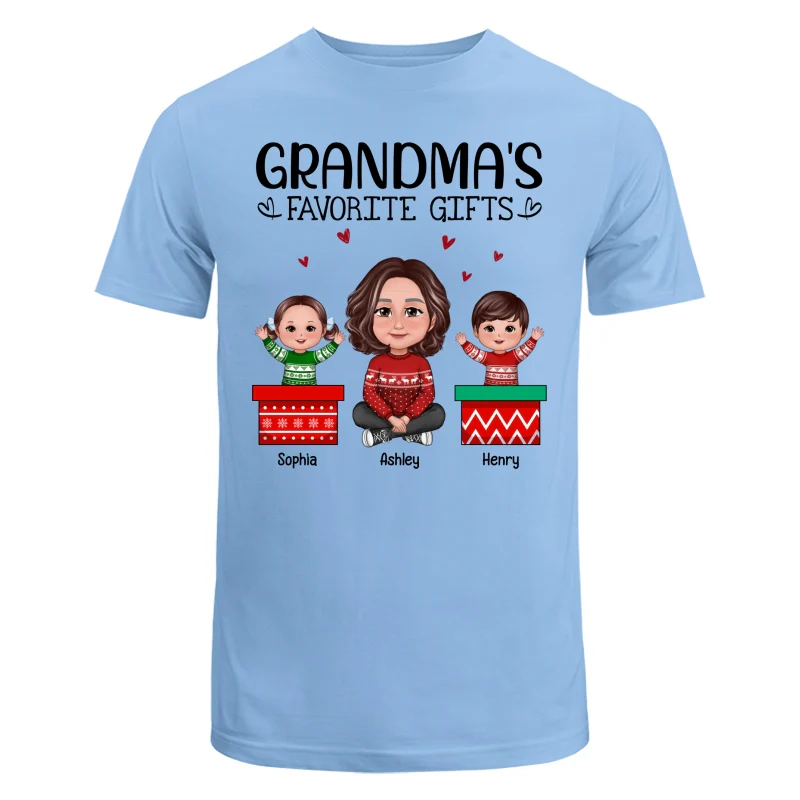 Grandma Favorite Gifts Happy Doll Kids In Personalized Shirt - Image 8