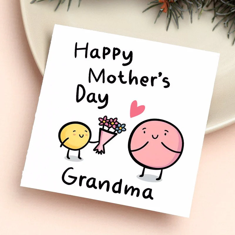 Grandma & Grandkids Evergreen Card (PW) - Image 4
