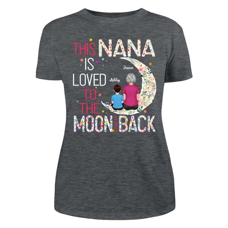 Grandma Is Loved To The Moon And Back Personalized Shirt - Image 10