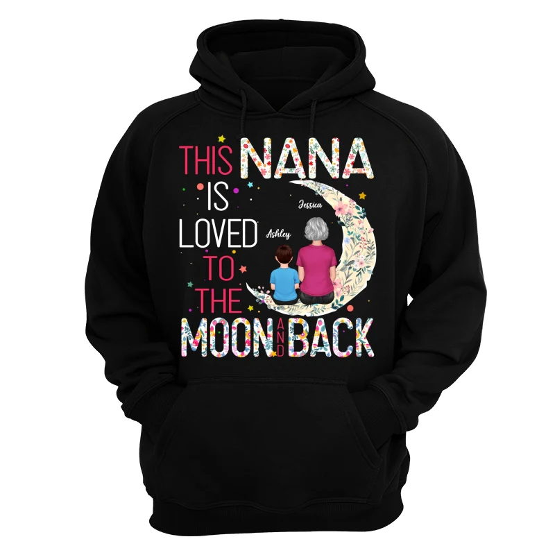 Grandma Is Loved To The Moon And Back Personalized Shirt - Image 11