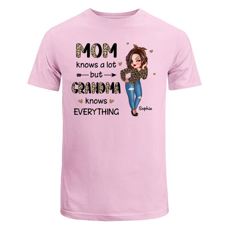 Grandma Knows Everything Personalized Shirt - Image 7