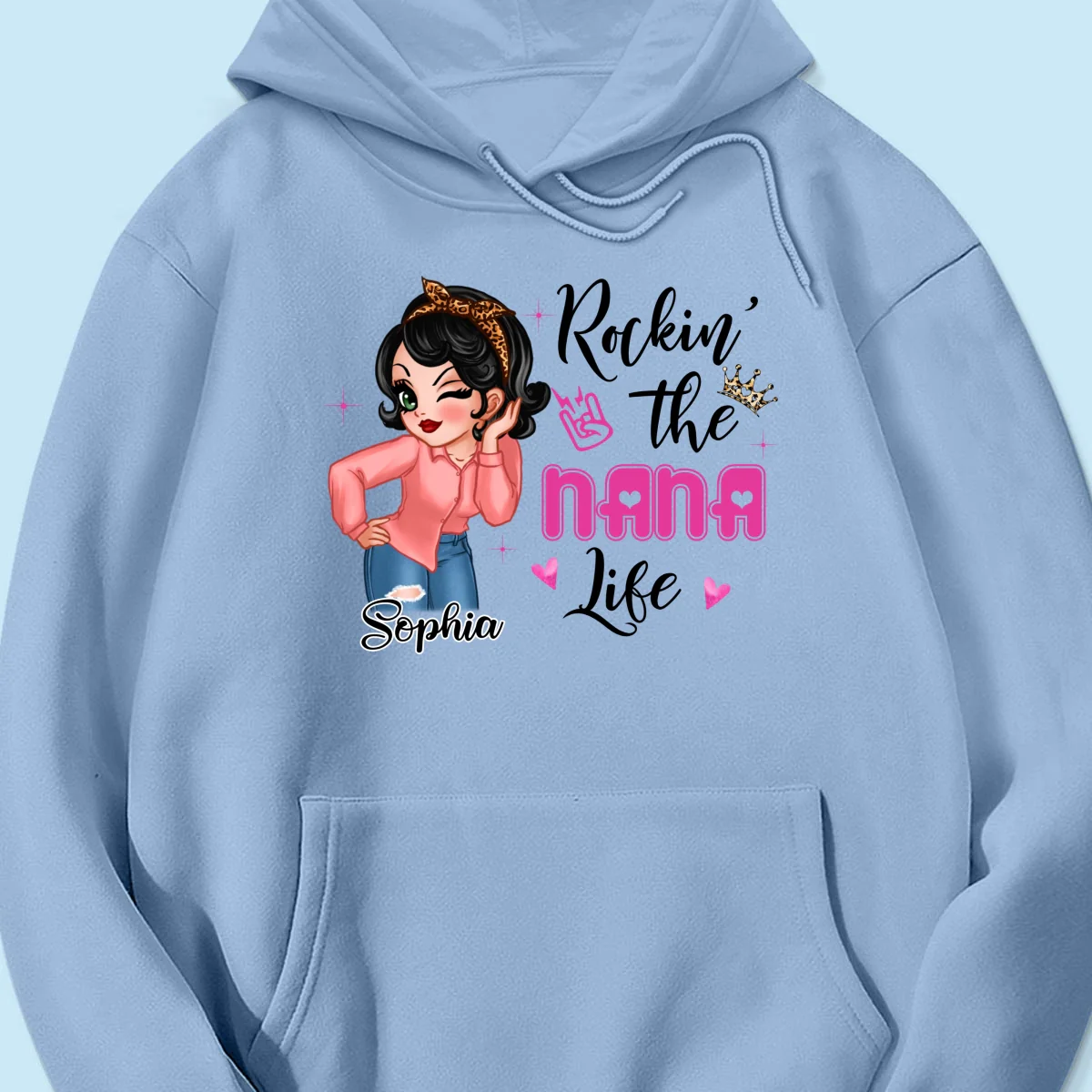 Grandma Life Sassy Girl Personalized Shirt - Image 18