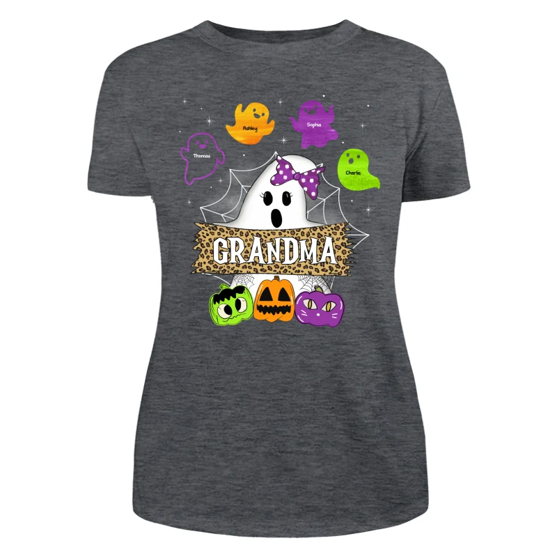 Grandma Mom Boo Crew Personalized Shirt - Image 12