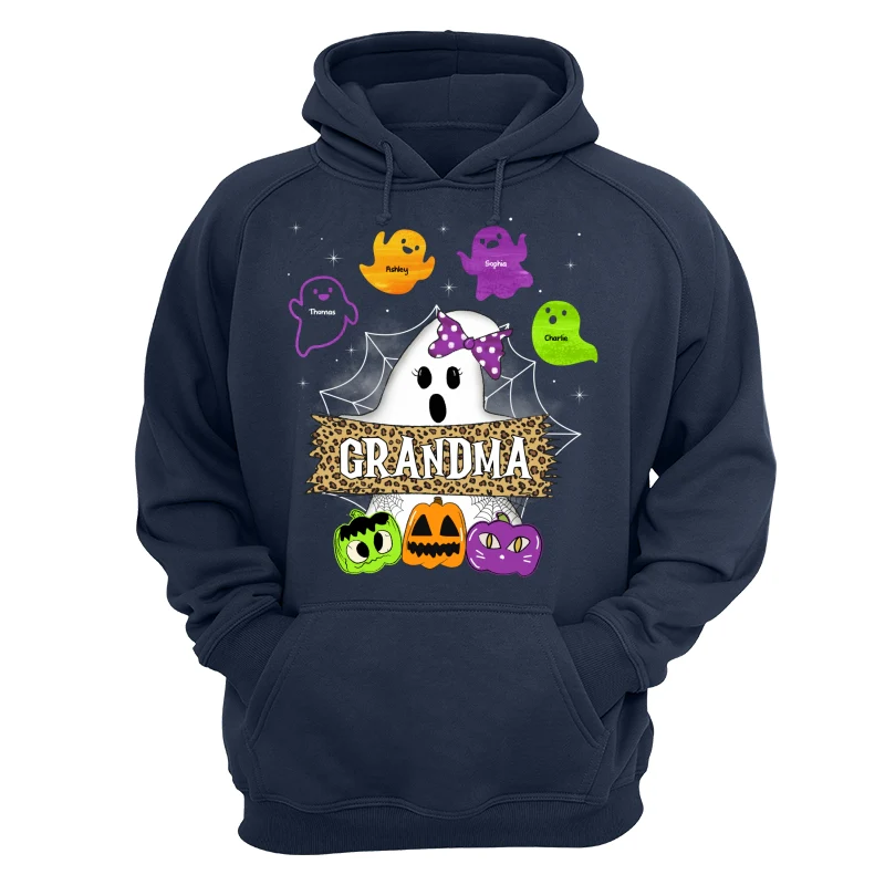 Grandma Mom Boo Crew Personalized Shirt - Image 14