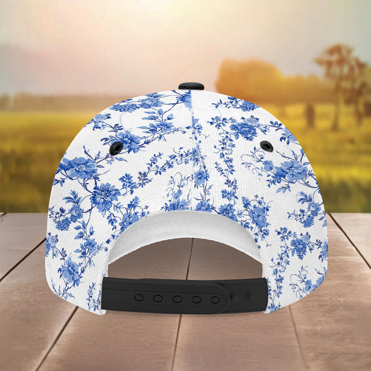 Grandma Mom Kids Holding Hands Bow Coquette Chinoiserie Personalized Classic Cap, Mother's Day gift - Image 7