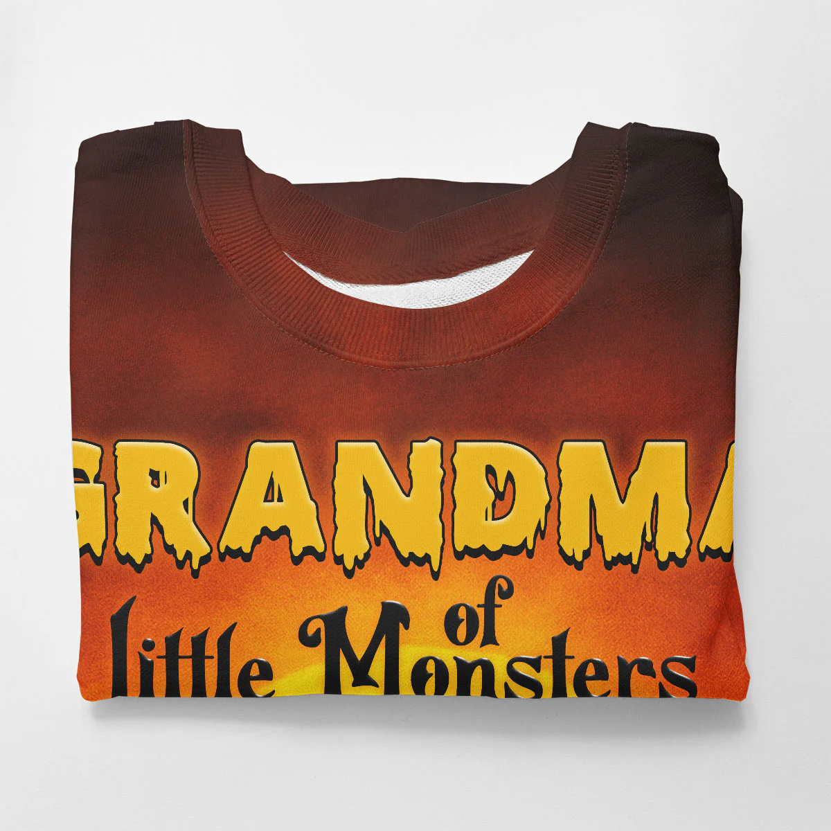 Grandma Mom Little Monsters Personalized 3D Sweatshirt, Halloween gift for Grandma - Image 7