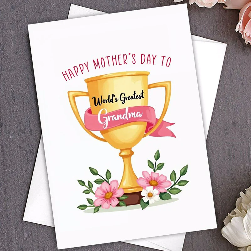 Grandma Mother's Day Greeting Card - Image 10