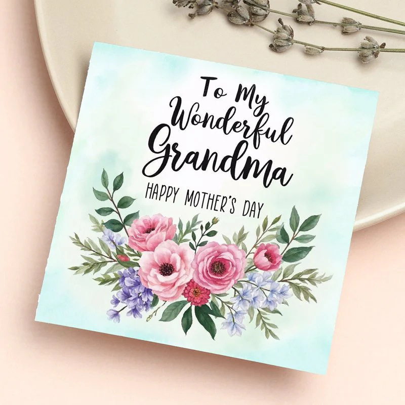 Grandma Mother's Day Greeting Card - Image 2