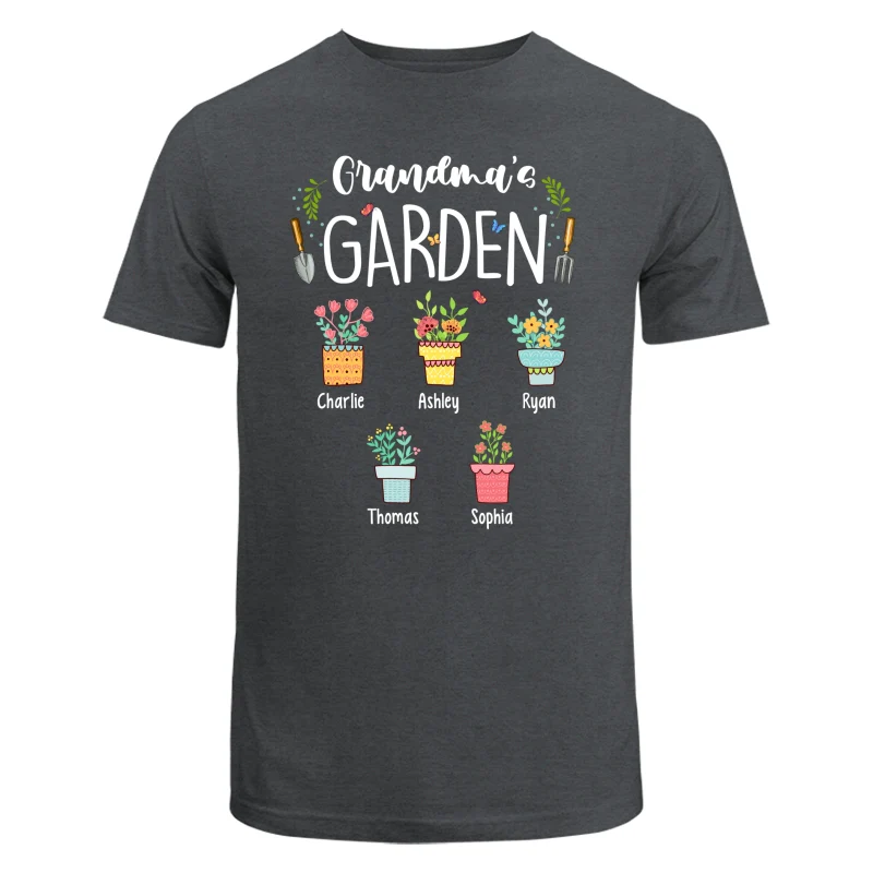 Grandma‘s Garden Doll Grandma Personalized Shirt - Image 7